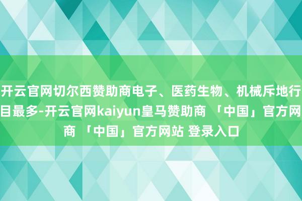 开云官网切尔西赞助商电子、医药生物、机械斥地行业的股票数目最多-开云官网kaiyun皇马赞助商 「中国」官方网站 登录入口