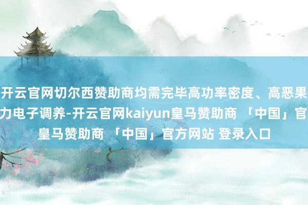 开云官网切尔西赞助商均需完毕高功率密度、高恶果、高可靠性的电力电子调养-开云官网kaiyun皇马赞助商 「中国」官方网站 登录入口